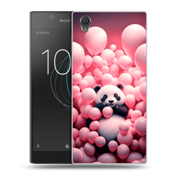 Пластиковый чехол на Sony Xperia L1 с принтом Панда