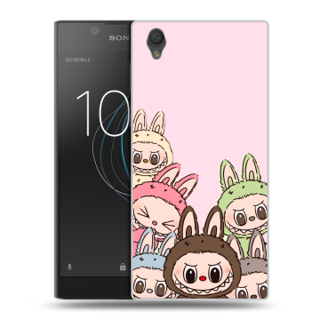 Пластиковый чехол на Sony Xperia L1 с принтом Лабубу Пластиковый чехол на Sony Xperia L1 с принтом Лабубу