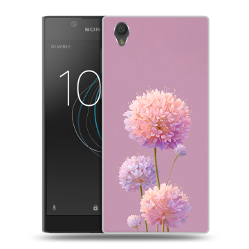 Пластиковый чехол на Sony Xperia L1 с принтом Цветы Пластиковый чехол на Sony Xperia L1 с принтом Цветы