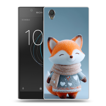 Пластиковый чехол на Sony Xperia L1 с принтом Лиса Пластиковый чехол на Sony Xperia L1 с принтом Лиса