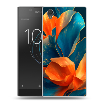 Пластиковый чехол на Sony Xperia L1 с принтом Цветы Пластиковый чехол на Sony Xperia L1 с принтом Цветы