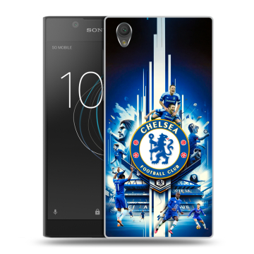 Пластиковый чехол на Sony Xperia L1 с принтом Chelsea Челси Пластиковый чехол на Sony Xperia L1 с принтом Chelsea Челси
