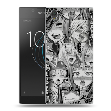 Пластиковый чехол на Sony Xperia L1 с принтом Ahegao Ахегао Аниме Пластиковый чехол на Sony Xperia L1 с принтом Ahegao Ахегао Аниме