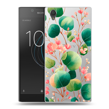 Пластиковый чехол на Sony Xperia L1 с принтом женский Пластиковый чехол на Sony Xperia L1 с принтом женский