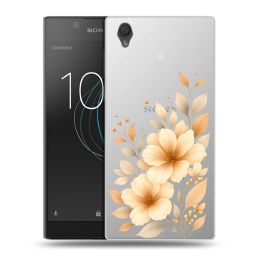 Пластиковый чехол на Sony Xperia L1 с принтом для девушки Пластиковый чехол на Sony Xperia L1 с принтом для девушки