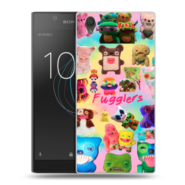 Пластиковый чехол на Sony Xperia L1 с принтом Флагер Fuggler Пластиковый чехол на Sony Xperia L1 с принтом Флагер Fuggler