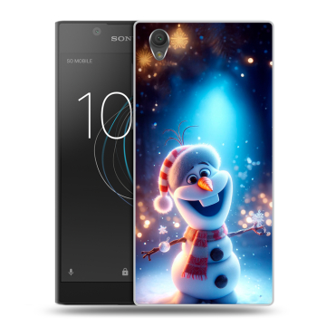 Пластиковый чехол на Sony Xperia L1 с принтом Новый год Пластиковый чехол на Sony Xperia L1 с принтом Новый год