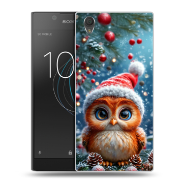 Пластиковый чехол на Sony Xperia L1 с принтом Новый год