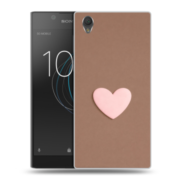Пластиковый чехол на Sony Xperia L1 с принтом женский