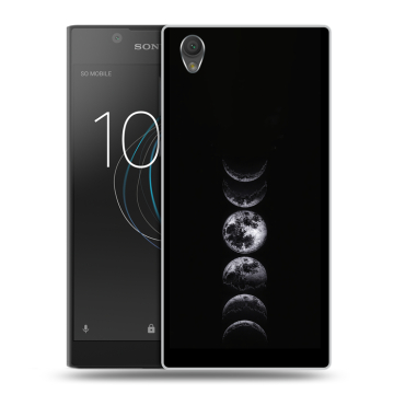 Пластиковый чехол на Sony Xperia L1 с принтом женский