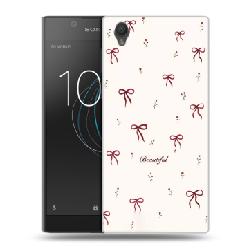 Пластиковый чехол на Sony Xperia L1 с принтом для девочек