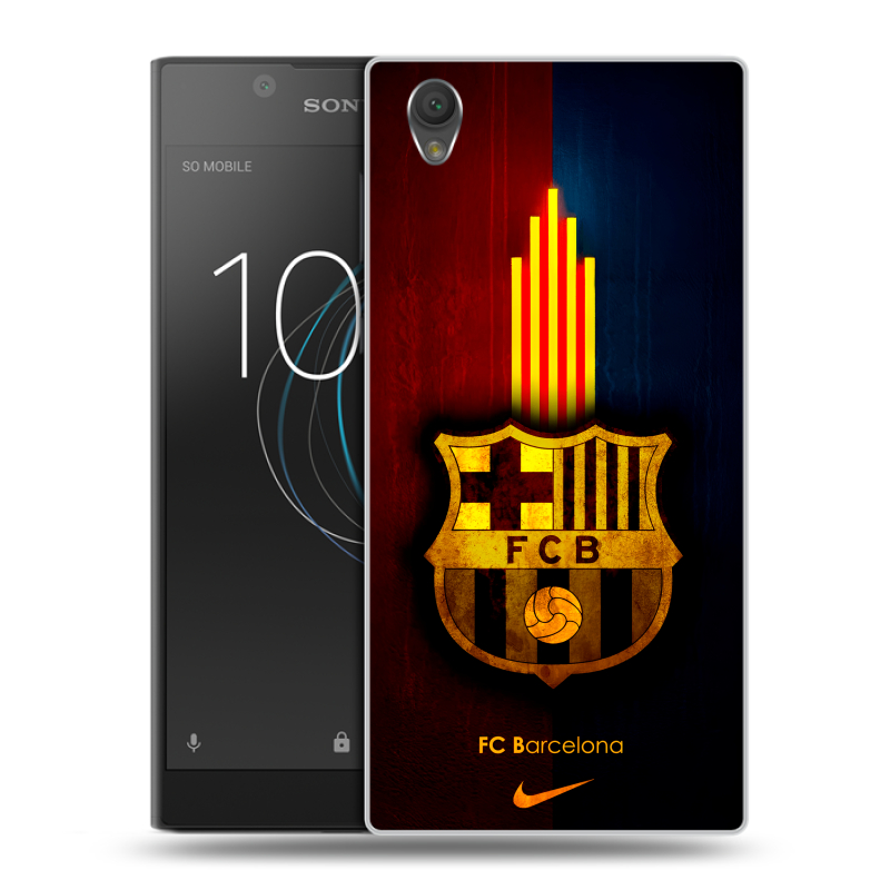 Пластиковый чехол на Sony Xperia L1 с принтом Барселона Barcelona Пластиковый чехол на Sony Xperia L1 с принтом Барселона Barcelona