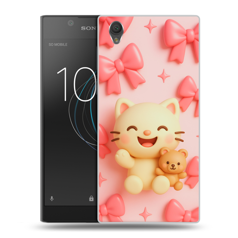 Пластиковый чехол на Sony Xperia L1 с принтом для девочек Пластиковый чехол на Sony Xperia L1 с принтом для девочек