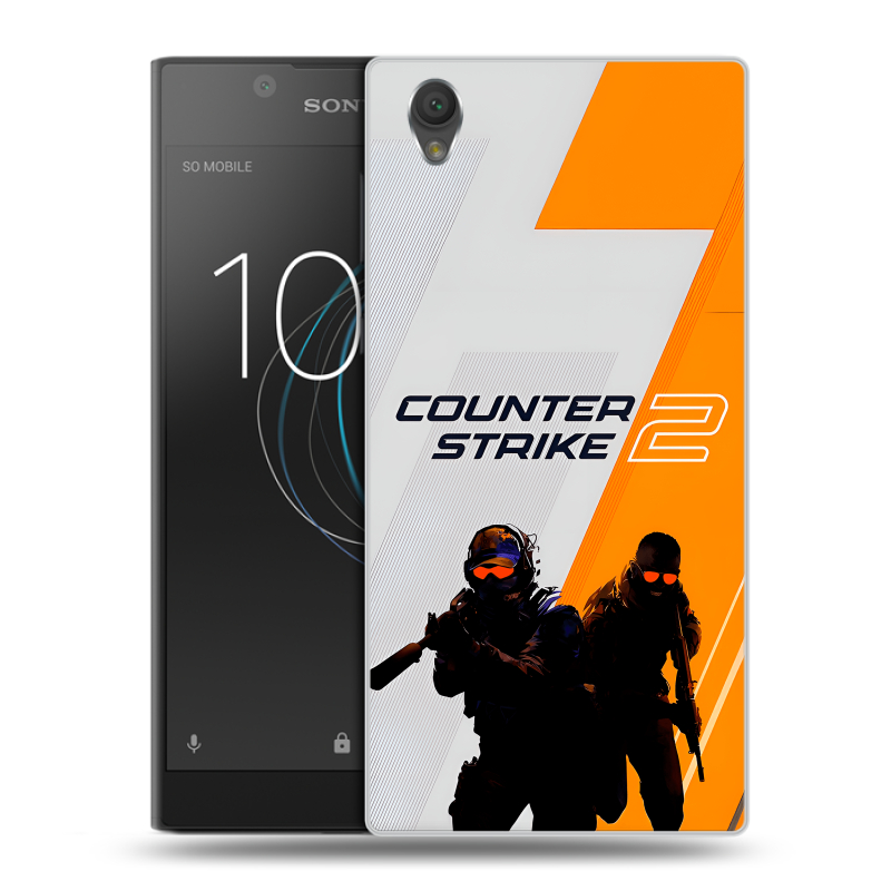 Пластиковый чехол на Sony Xperia L1 с принтом Counter Strike Пластиковый чехол на Sony Xperia L1 с принтом Counter Strike
