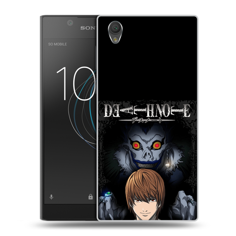 Пластиковый чехол на Sony Xperia L1 с принтом Death note Тетрадь смерти Пластиковый чехол на Sony Xperia L1 с принтом Death note Тетрадь смерти