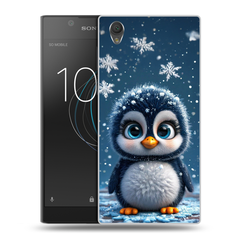 Пластиковый чехол на Sony Xperia L1 с принтом Новый год Пластиковый чехол на Sony Xperia L1 с принтом Новый год