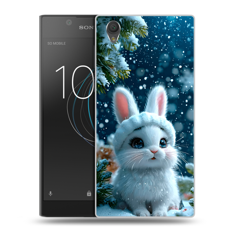Пластиковый чехол на Sony Xperia L1 с принтом Новый год Пластиковый чехол на Sony Xperia L1 с принтом Новый год