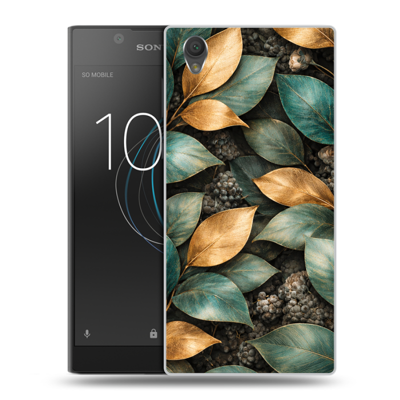 Пластиковый чехол на Sony Xperia L1 с принтом женский Пластиковый чехол на Sony Xperia L1 с принтом женский