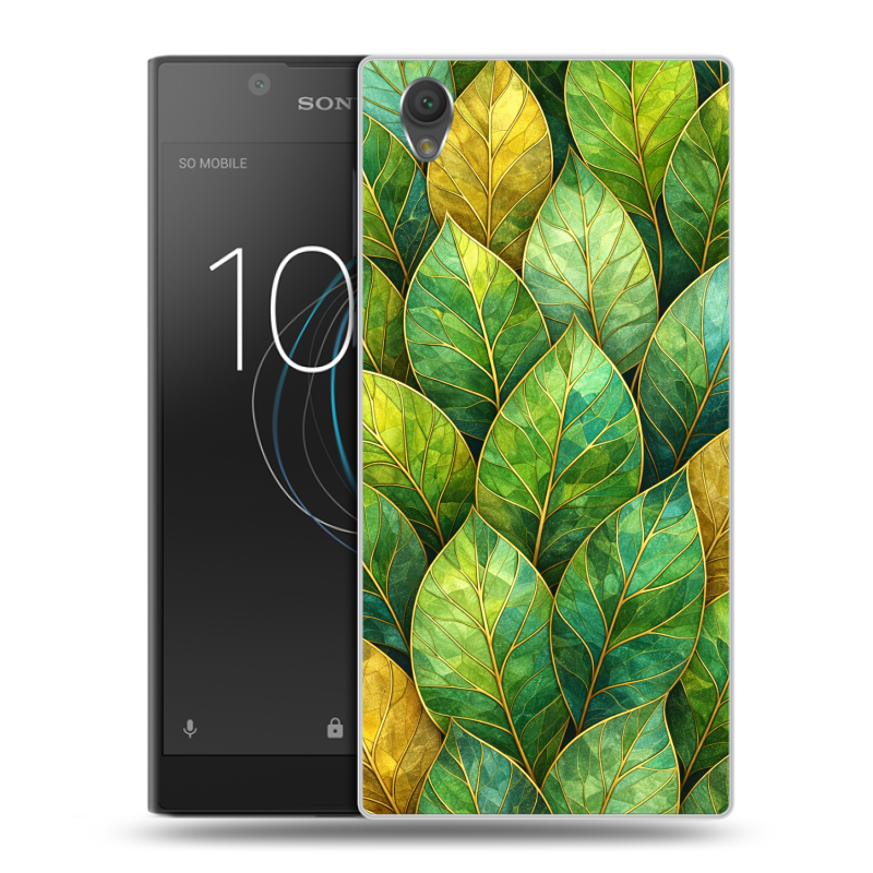 Пластиковый чехол на Sony Xperia L1 с принтом женский Пластиковый чехол на Sony Xperia L1 с принтом женский