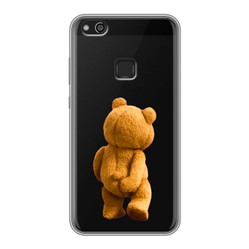 Силиконовый чехол на Huawei P10 Lite с принтом Медведь Силиконовый чехол на Huawei P10 Lite с принтом Медведь