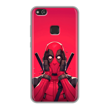 Силиконовый чехол на Huawei P10 Lite с принтом Дедпул Deadpool