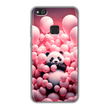 Силиконовый чехол на Huawei P10 Lite с принтом Панда