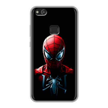 Силиконовый чехол на Huawei P10 Lite с принтом Spiderman Человек паук Силиконовый чехол на Huawei P10 Lite с принтом Spiderman Человек паук