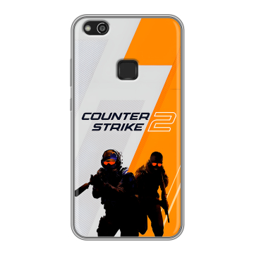 Силиконовый чехол на Huawei P10 Lite с принтом Counter Strike Силиконовый чехол на Huawei P10 Lite с принтом Counter Strike