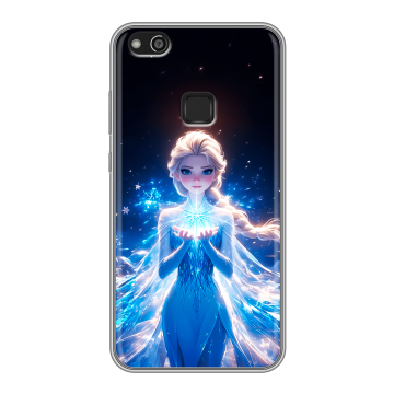 Силиконовый чехол на Huawei P10 Lite с принтом Холодное сердце Frozen