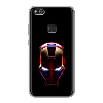 Силиконовый чехол на Huawei P10 Lite с принтом IronMan Железный человек Силиконовый чехол на Huawei P10 Lite с принтом IronMan Железный человек