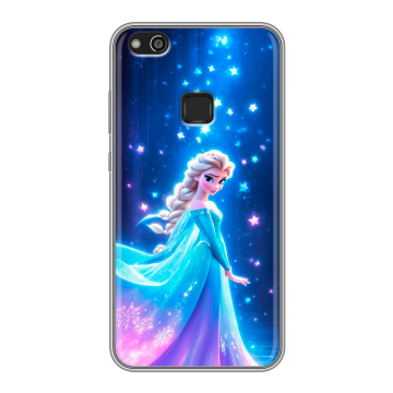 Силиконовый чехол на Huawei P10 Lite с принтом Холодное сердце Frozen