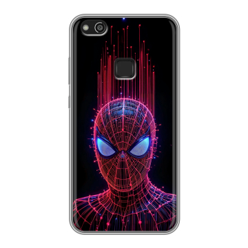 Силиконовый чехол на Huawei P10 Lite с принтом Spiderman Человек паук Силиконовый чехол на Huawei P10 Lite с принтом Spiderman Человек паук