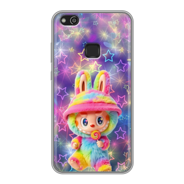 Силиконовый чехол на Huawei P10 Lite с принтом Labubu Лабубу