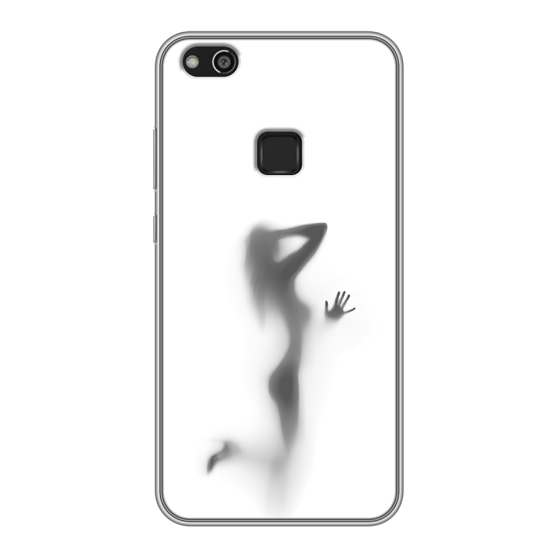 Силиконовый чехол на Huawei P10 Lite с принтом Силуэт Силиконовый чехол на Huawei P10 Lite с принтом Силуэт