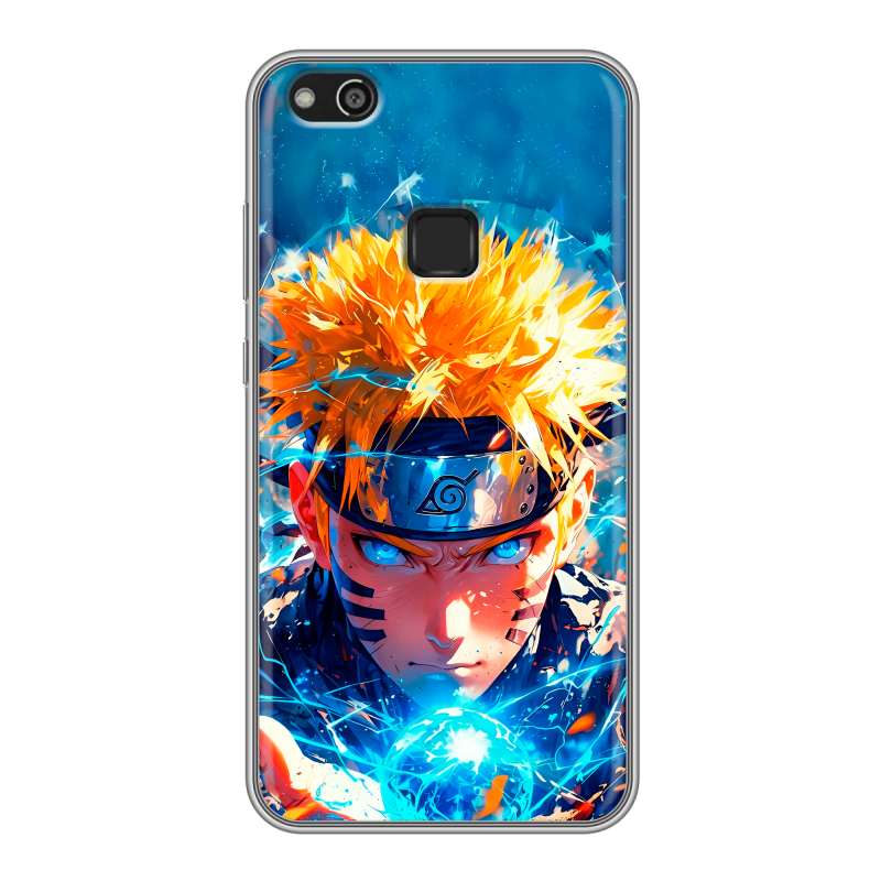 Силиконовый противоударный чехол на Huawei P10 Lite с принтом Аниме Наруто Naruto Силиконовый противоударный чехол на Huawei P10 Lite с принтом Аниме Наруто Naruto