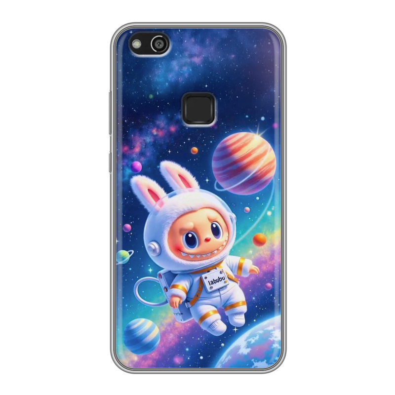 Силиконовый чехол на Huawei P10 Lite с принтом Labubu Лабубу Силиконовый чехол на Huawei P10 Lite с принтом Labubu Лабубу