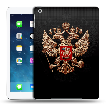 Силиконовый чехол на планшета Ipad (2017) с принтом Герб России