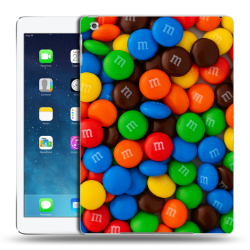 Силиконовый чехол на планшета Ipad (2017) с принтом Конфеты