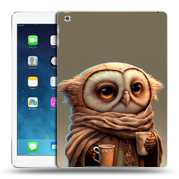 Силиконовый чехол на планшета Ipad (2017) с принтом Сова