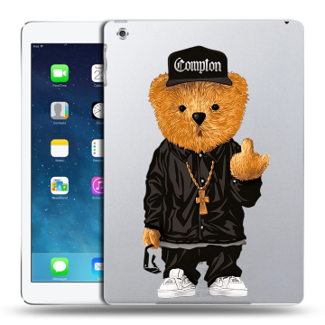 Силиконовый чехол на Ipad (2017) с принтом Мишка