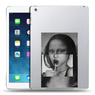 Силиконовый чехол на Ipad (2017) с принтом Мона Лиза