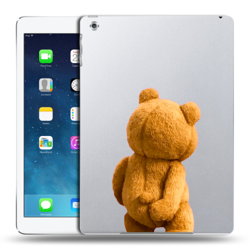 Силиконовый чехол на Ipad (2017) с принтом Медведь Силиконовый чехол на Ipad (2017) с принтом Медведь