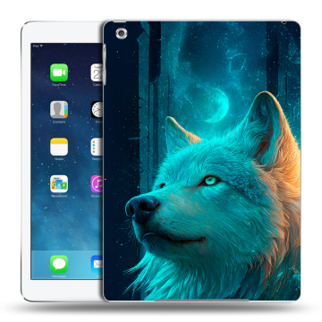 Силиконовый чехол на Ipad (2017) с принтом бабочки саккура