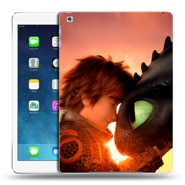 Силиконовый чехол на Ipad (2017) с принтом Как приручить дракона
