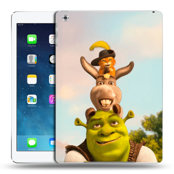 Силиконовый чехол на Ipad (2017) с принтом Шрек Shrek Силиконовый чехол на Ipad (2017) с принтом Шрек Shrek