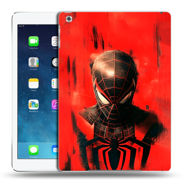 Силиконовый чехол на Ipad (2017) с принтом человек паук spiderman Силиконовый чехол на Ipad (2017) с принтом человек паук spiderman
