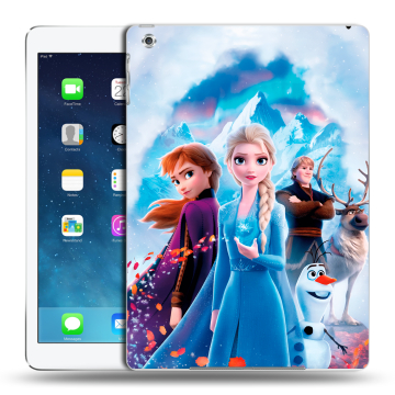 Силиконовый чехол на Ipad (2017) с принтом Холодное сердце Frozen Силиконовый чехол на Ipad (2017) с принтом Холодное сердце Frozen
