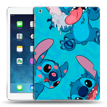 Силиконовый чехол на Ipad (2017) с принтом Лило и Стич