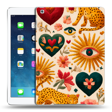 Силиконовый чехол на Ipad (2017) с принтом Модный принт Силиконовый чехол на Ipad (2017) с принтом Модный принт
