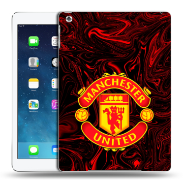 Силиконовый чехол на Ipad (2017) с принтом Manchester United Силиконовый чехол на Ipad (2017) с принтом Manchester United